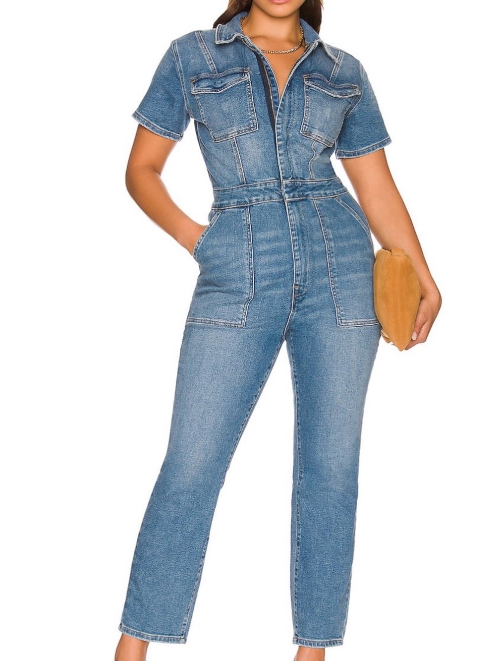 NWT Good American Jumpsuit Sz 2 (Med)